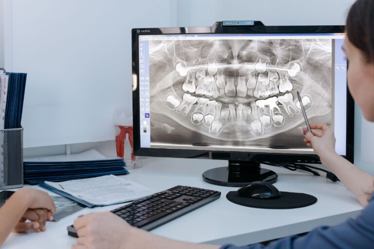 Childrens dental x-ray
